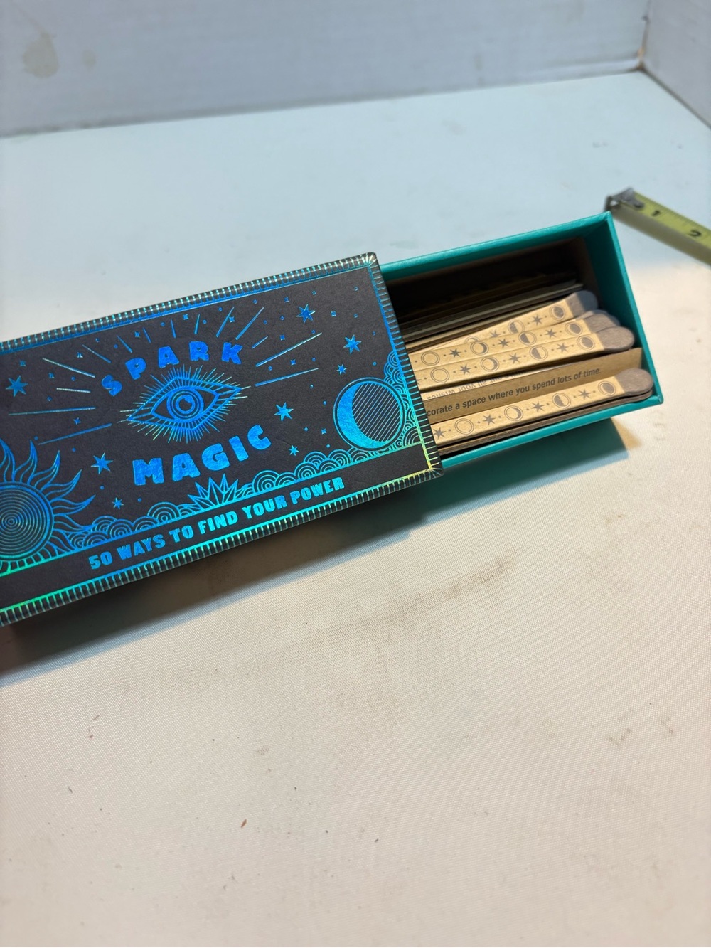 Spark Magic: 50 Ways to Find Your Power novelty matchstick Chronicle Books - Picture 4 of 4